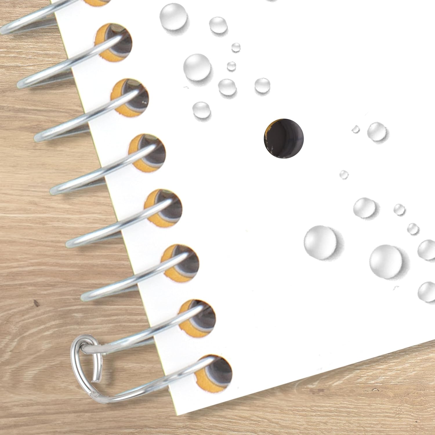 Five Star Spiral Notebook + Study App, 1 Subject, College Ruled Paper, 8-1/2" x 11", 100 Sheets, Fights Ink Bleed, Water Resistant Cover, White (72456) - Image 6